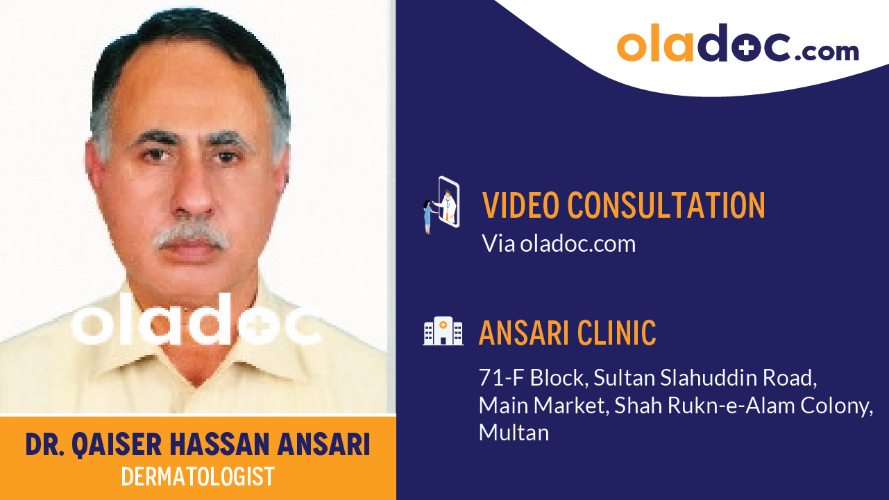 Practice locations of Dr.Qaiser Hassan Ansari